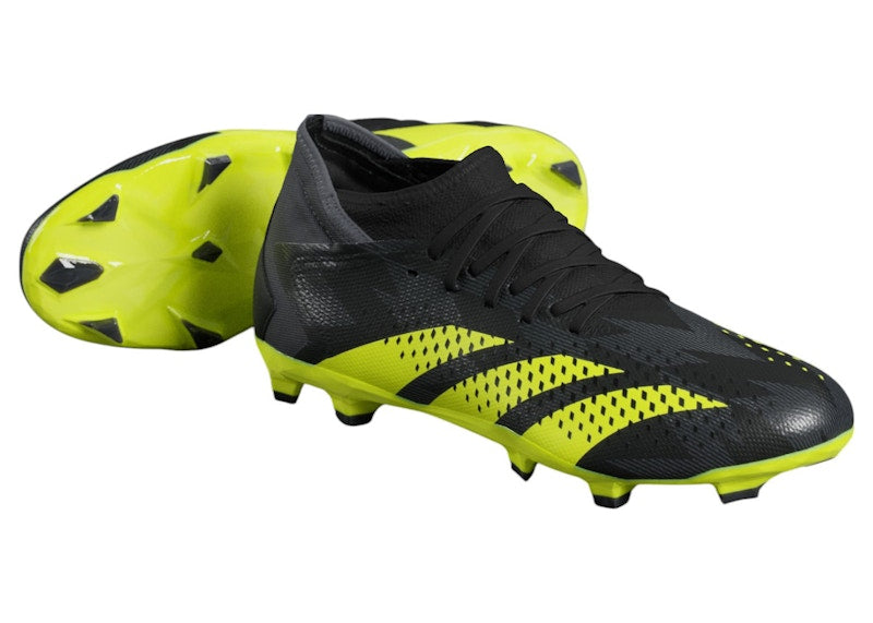 adidas Predator Accuracy Injection.3 FG Core Black Team Solar Yellow 2 Grey Five
