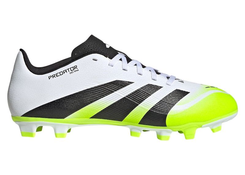 adidas Predator Club FG/MG Cloud White Core Black Lucid Lemon