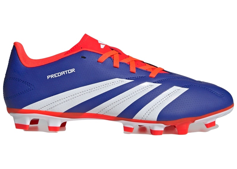 adidas Predator Club Flexible Ground Lucid Blue Cloud White Solar Red