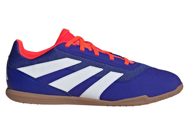 adidas Predator Club Indoor Sala White Lucid Blue Solar Red