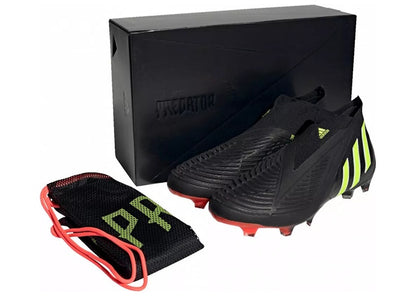 adidas Predator Edge.1 FG Black Team Solar Yellow Red