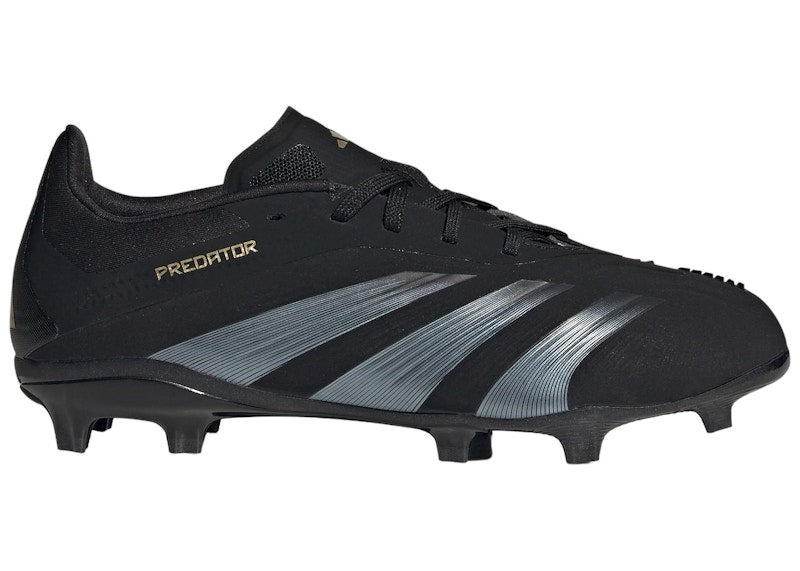 adidas Predator Elite FG Core Black Carbon Gold Metallic (GS)