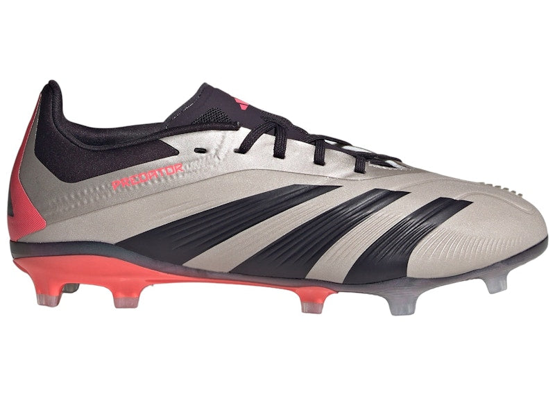 adidas Predator Elite FG Platinum Metallic Aurora Black Carbon (GS)