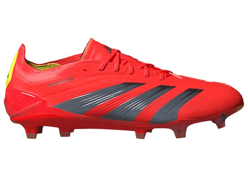 adidas Predator Elite FG Solar Red Core Black Team Solar Yellow