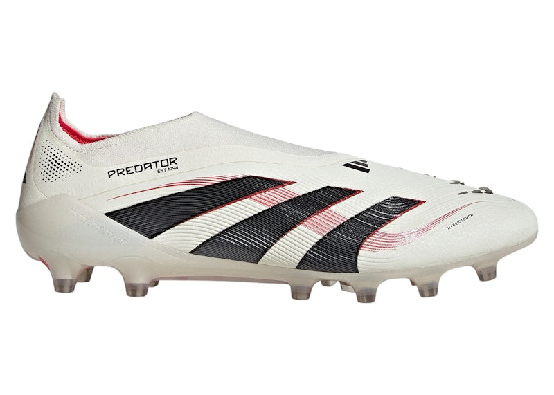 adidas Predator Elite Laceless AG Off White Core Black Pure Ruby