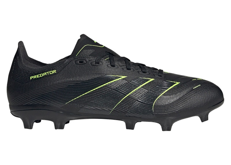 adidas Predator League FG/MG Core Black Carbon Lucid Lemon