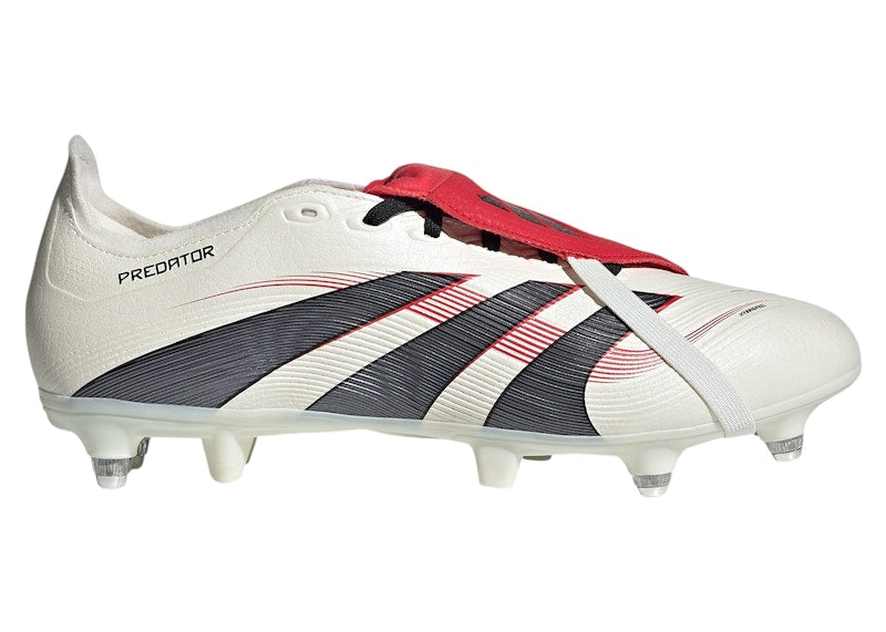 adidas Predator League Fold-Over Tongue SG Off White Core Black Pure Ruby
