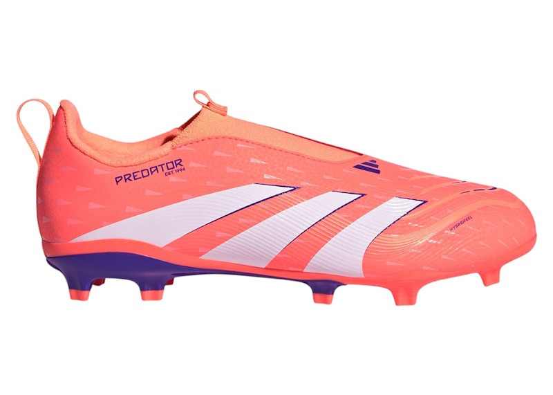 adidas Predator League Laceless FG/MG Coral Blaze Pack (Kids)