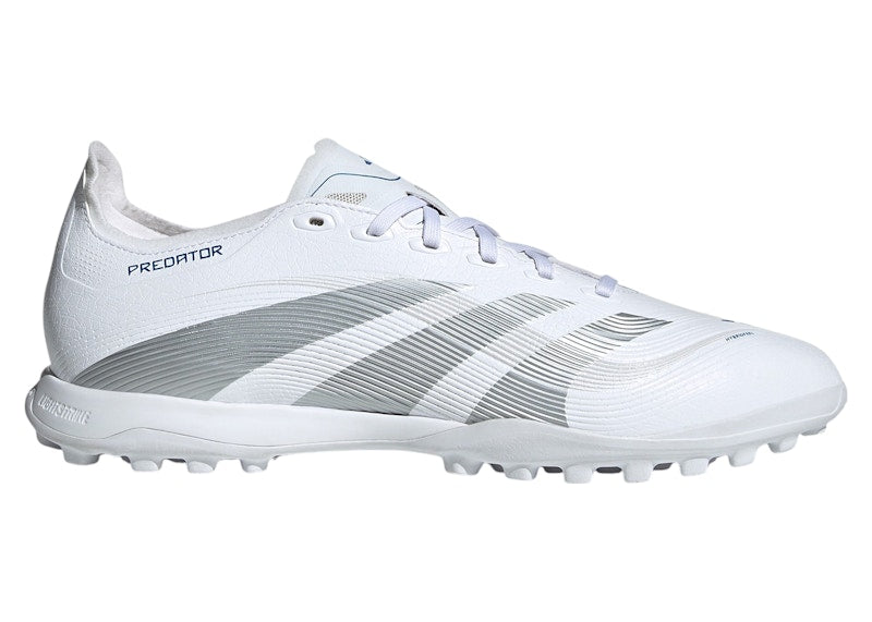 adidas Predator League Turf Cloud White Silver Metallic Bright Royal