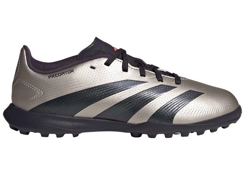 adidas Predator League Turf Platinum Metallic Aurora Black Turbo (GS)