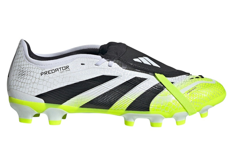 adidas Predator Pro Fold-Over Tongue MG Cloud White Core Black Lucid Lemon