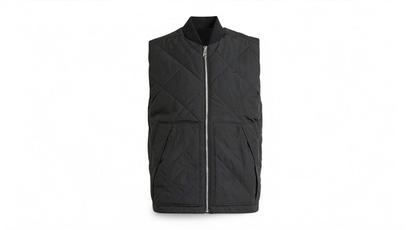 adidas Premium Essentials Nylon Quilted Vest Black