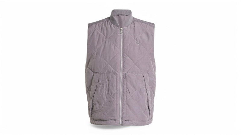adidas Premium Essentials Nylon Quilted Vest Trace Grey
