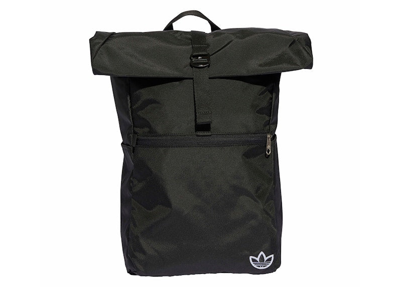 adidas Premium Essentials Roll-Top Backpack Black