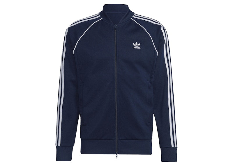 adidas Primeblue SST Track Jacket Night Indigo/White