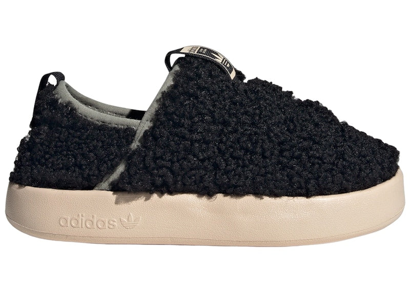 adidas Puffylette 360 Core Black Crystal Sand Silver Pebble (PS)