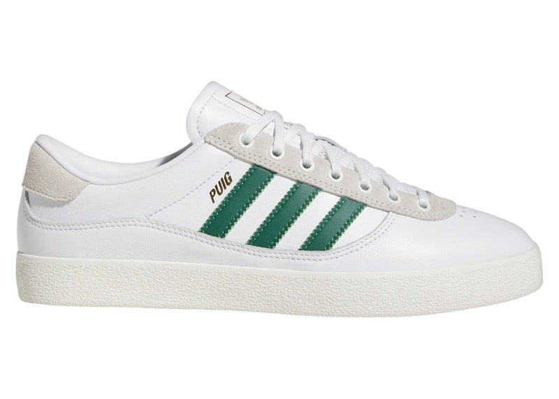 adidas Puig Indoor Cloud White Dark Green Chalk White