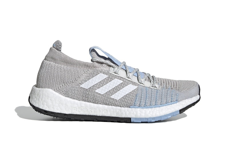 adidas Pulseboost HD Grey One Glow Blue (Women's)