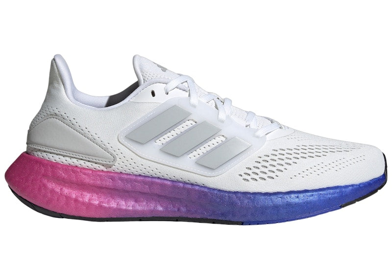 adidas Pureboost 22 Cloud White Grey Lucid Blue