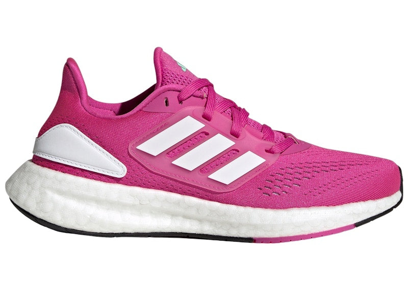 adidas Pureboost 22 Lucid Fuchsia Cloud White Pulse Mint (GS)