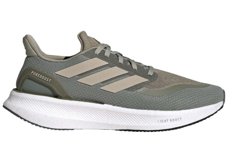 adidas Pureboost 5 Silver Pebble Wonder Beige Olive Strata
