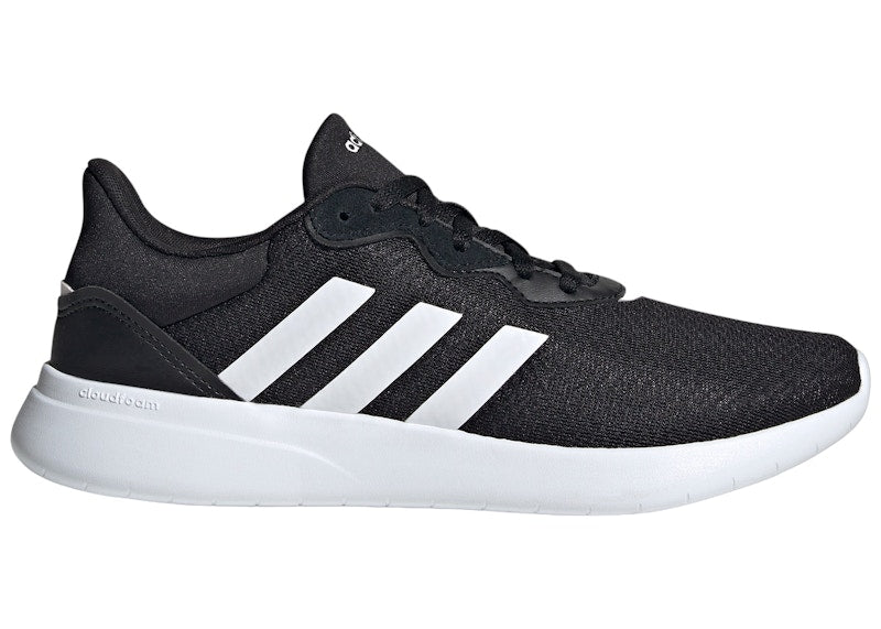 adidas Qt Racer 3.0 Core Black Cloud White Almost Pink (Women's)