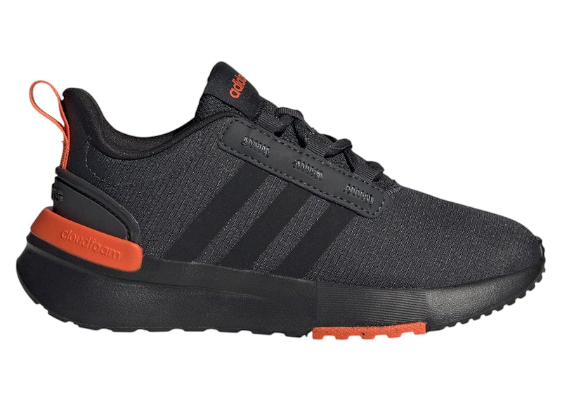 adidas Racer TR21 Carbon Core Black Semi Impact Orange (GS)