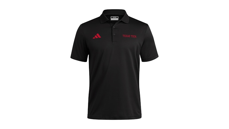 adidas Raiders Coaches Ottoman Polo Red Black Team Power Red