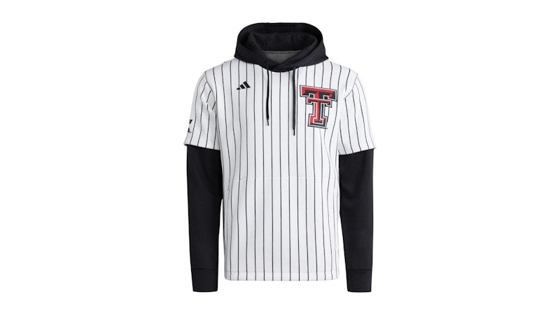 adidas Raiders Hooded Jersey Red White Black