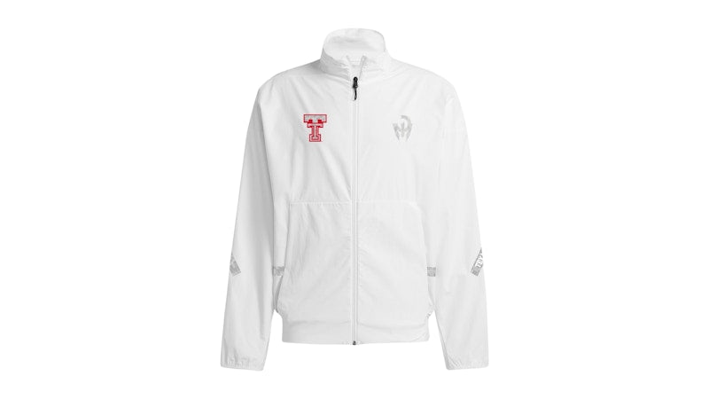 adidas Raiders Patrick Mahomes Too Cold Woven Player Travel Zne Jacket Red White