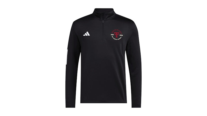 adidas Raiders Year Anniversary Half-Zip Golf Jacket Black/White