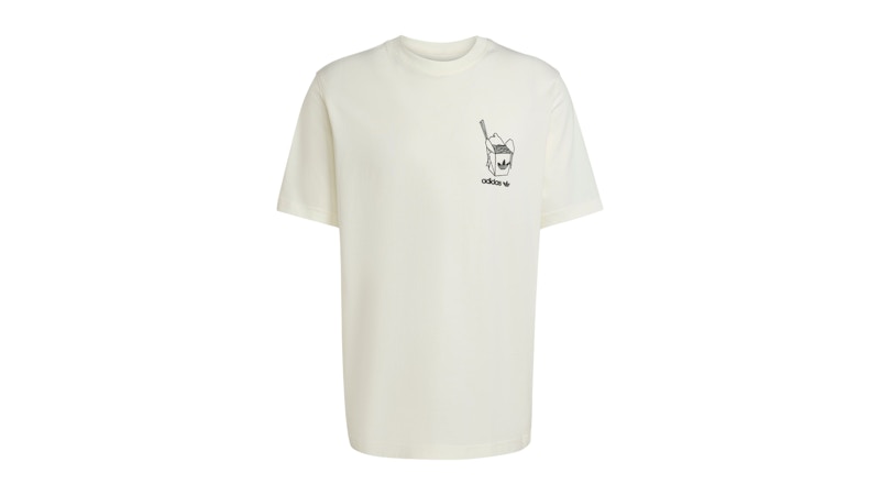 adidas Ramen Box Gfx Loose T-Shirt Off White