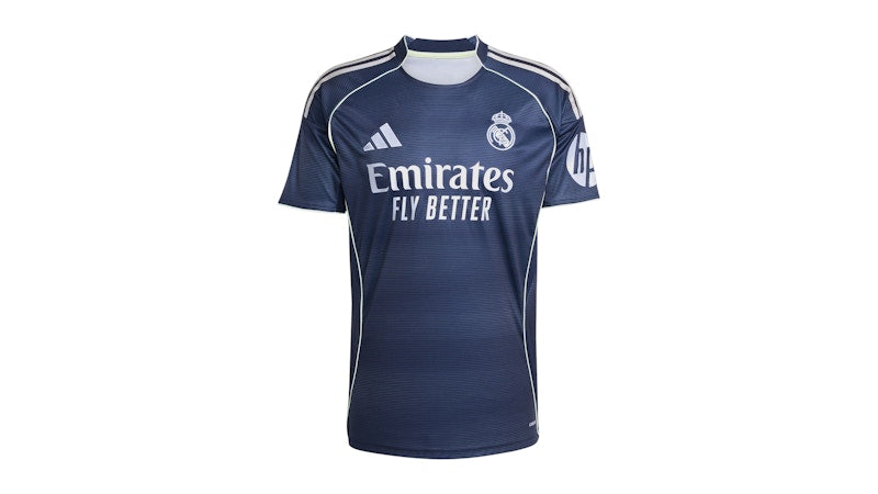 adidas Real Madrid 2025/26 Away Replica Jersey Blue