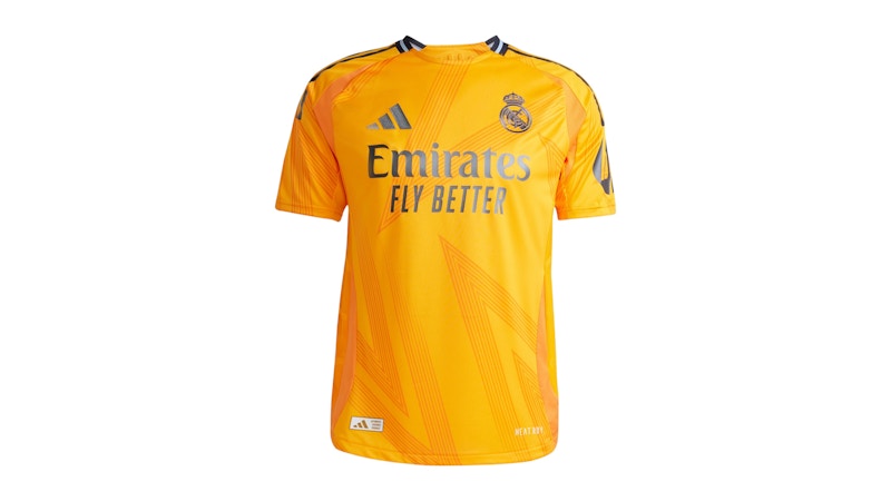 adidas Real Madrid 24/25 Away Authentic Jersey Crew Orange/Crew Orange