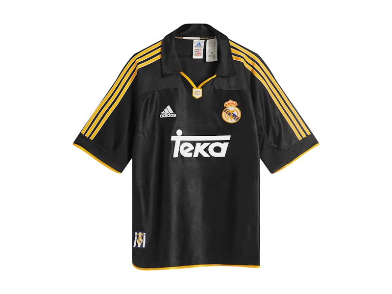 adidas Real Madrid 99/00 Away Jersey Black