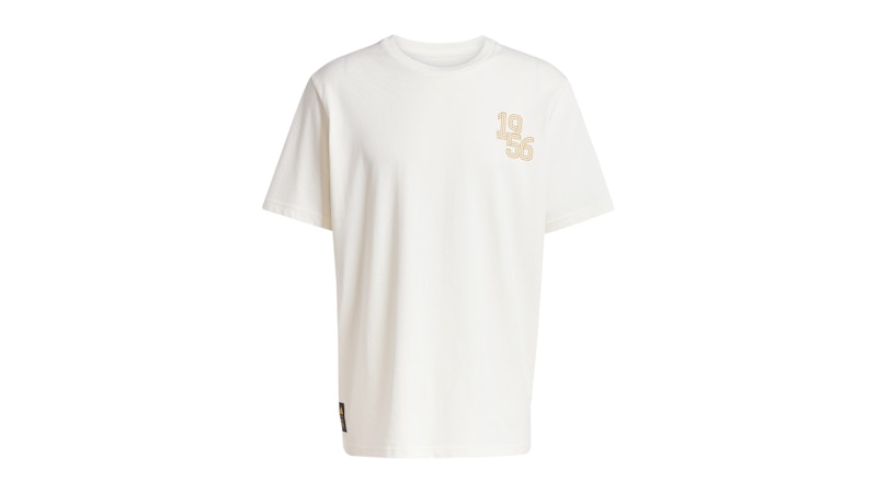 adidas Real Madrid Heavy Cotton T-Shirt Off White