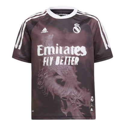 adidas Real Madrid Human Race Kids Jersey Black/White