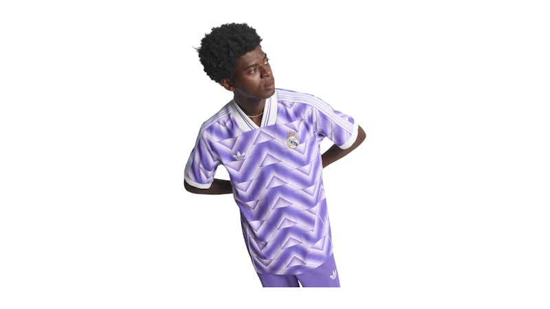 adidas Real Madrid Lfstlr Jersey Purple Rush White