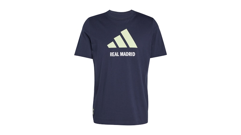 adidas Real Madrid Seasonal Graphic Tee Legend Ink