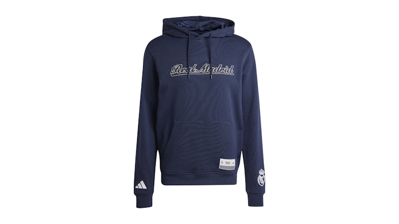adidas Real Madrid Us Pack Hoodie Legend Ink White