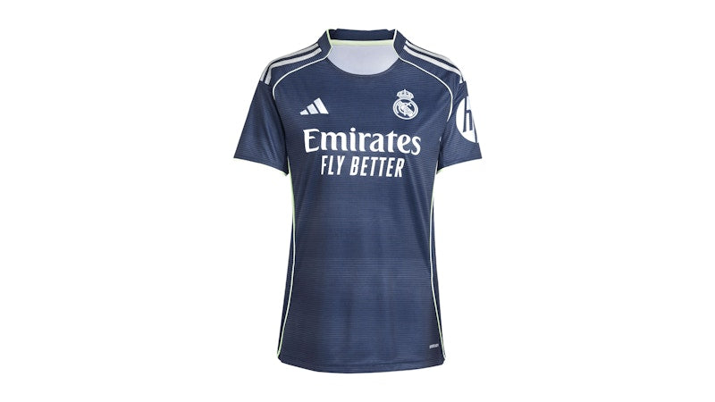 adidas Real Madrid Women's 2025/26 Away Replica Jersey Blue