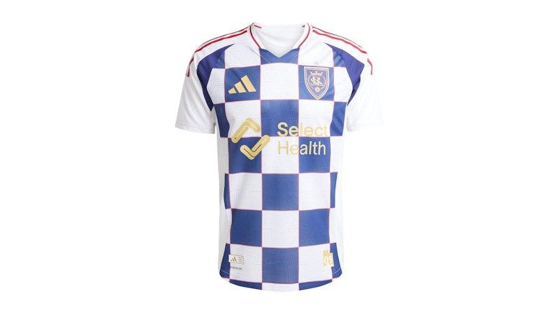 adidas Real Salt Lake 25/26 Away Authentic Jersey White