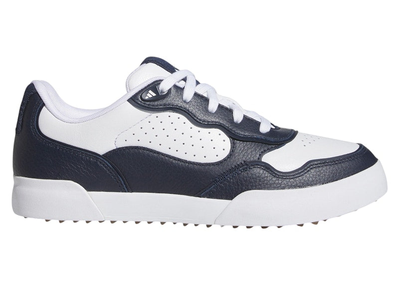 adidas Retrocross 25 Spikeless Golf Cloud White Collegiate Navy Gum (Women's)