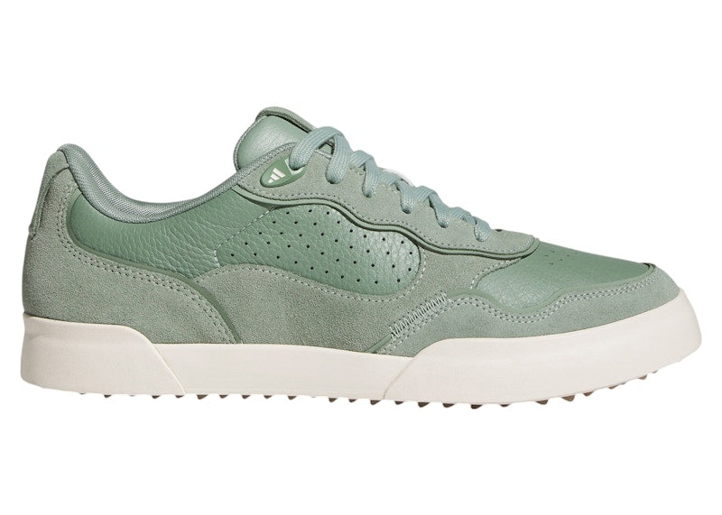 adidas Retrocross 25 Spikeless Golf Silver Green Off White Gum