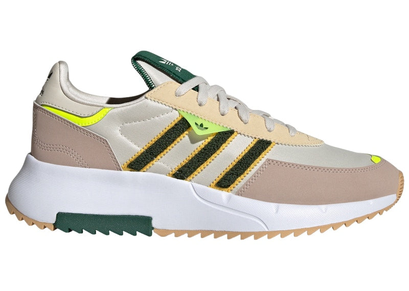 adidas Retropy F2 Aluminium Dark Green Solar Yellow