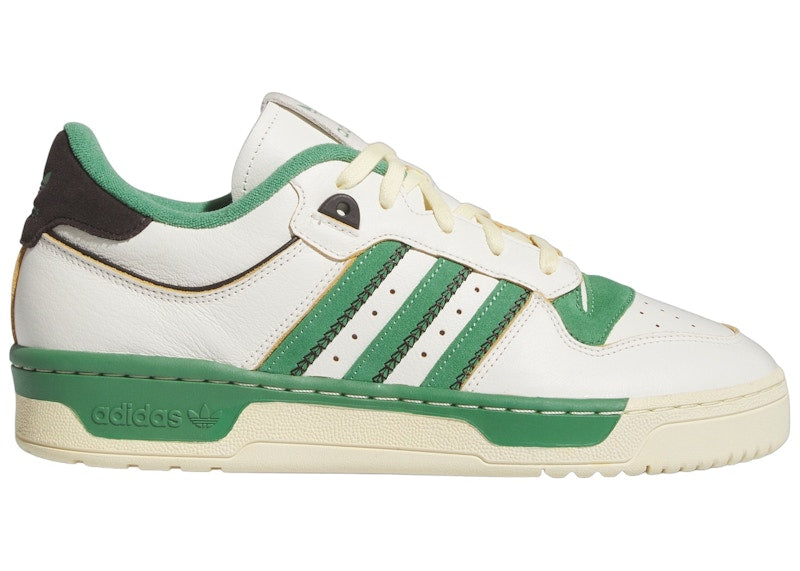 adidas Rivalry 86 Low Cloud White Preloved Green Easy Yellow