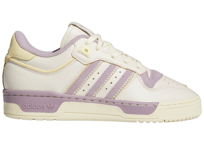 adidas Rivalry 86 Low Cream White Preloved Fig Easy Yellow (Women's)