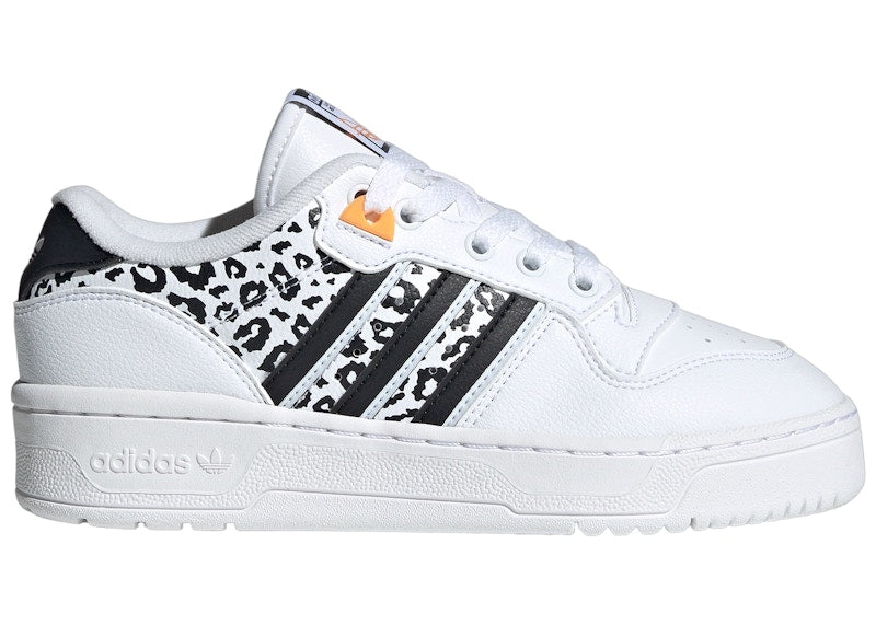 adidas Rivalry Low Cloud White Core Black Hazy Orange (GS)