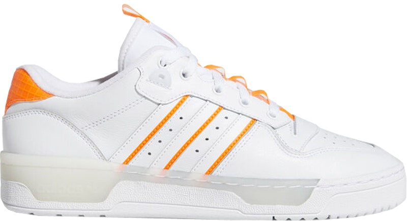 adidas Rivalry Low Cloud White Solar Orange