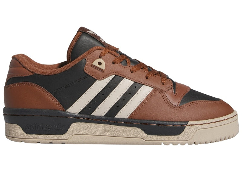 adidas Rivalry Low Core Black Wonder Beige Preloved Brown